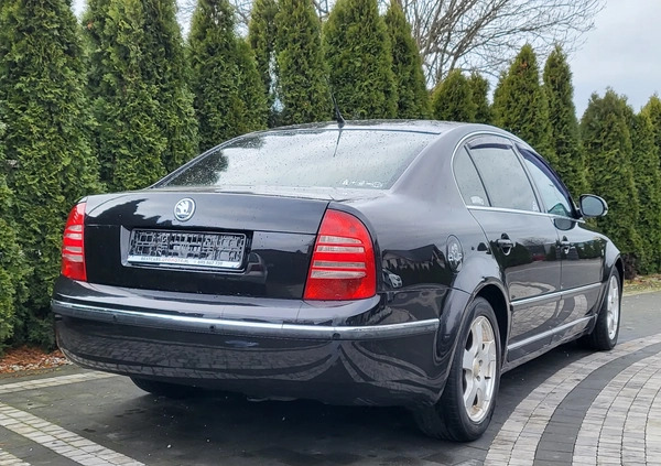 Skoda Superb cena 12900 przebieg: 225000, rok produkcji 2007 z Łęknica małe 232